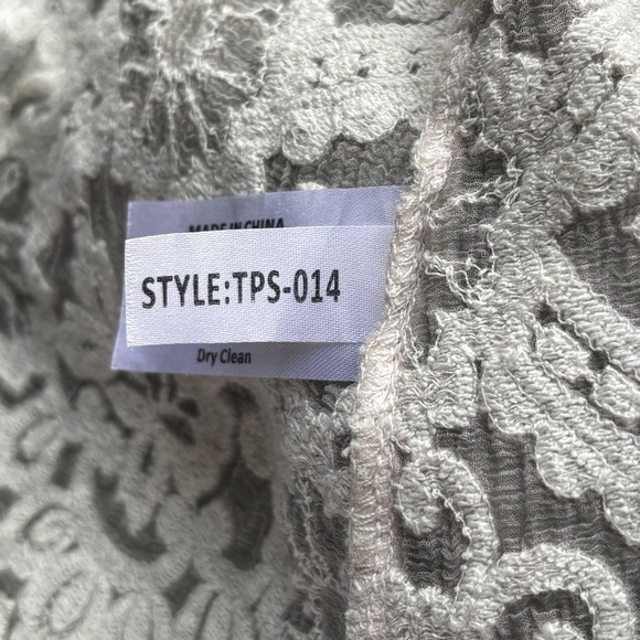 Hazel Embroidered Silk Dress Tunic Boho Woman’s Size Medium - Picture 5 of 9